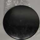 Round Marble Lamp Base - Black 11 inch