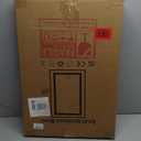 LED Bathroom Mirror, 16 x 24 Inch Anti-Fog Wall Mirror with Lights Stepless Dimmable, Lighted Bathroom Mirrors for Wall, Rectangle Bathroom Vanity Mirror with Front and Backlight, Vertically Only