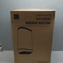 BestOffice | 13 Gallon Trash Can with Lid | Automatic Touchless Garbage Can | Odor Control | Modern Oval Design | Easy to Clean | Stainless Steel | Fits Any Kitchen, Bathroom, Office or Home