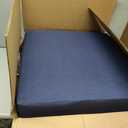 Arden Outdoor Deep Seat Cushion Set, 24 in x 24 in, Weather-Proof, Rain-Proof, Fade Resistant Patio Cushion for Chair, Sofa, and Couch Sapphire Blue Leala (1 Pack)