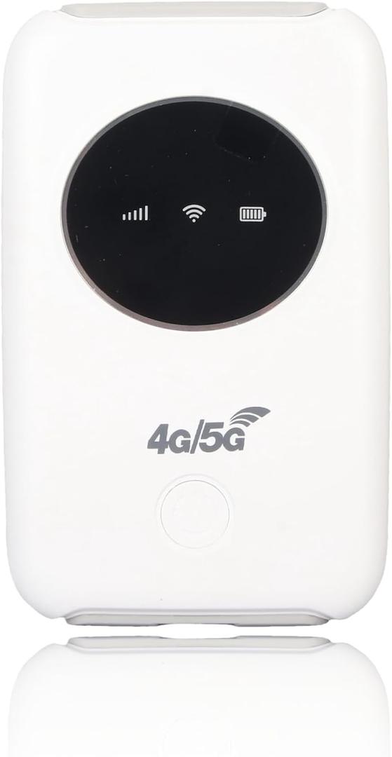 4G LTE USB Modem, 300Mbps Unlocked Mobile Router with Micro SIM Card Slot, Pocket Mobile Hotspot Travel Portable Hotspot, Up to 10 Users