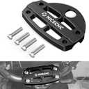 NICECNC Handlebar Clamp Aluminum Compatible with Yamaha Raptor 700 2006-2009 2011-2026, Raptor 700 Special Edition 2010 Black