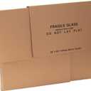 BOX USA Large Mirror Box 40"L x 3.5"W x 60"H (1-Pack), Cardboard Boxes Perfect for Moving, Storing, Packing & Shipping, Ideal for TV's, Picture Frames, Mirrors & Art