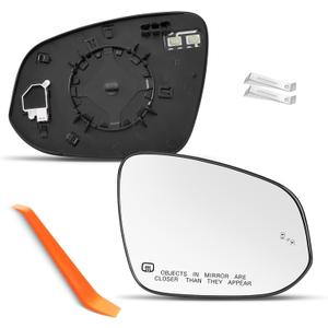 BSD Compatible with 2020 2021 2022 2023 2024 Toyota Highlander Passenger Side Mirror, Right Side Mirrors, Power Heated, Blind Spot, Passenger SideRH