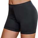 Avidlove Women's Slip Shorts for Under Dresses Seamless Under Shorts Smooth Shaping Boyshorts Panties Anti Chafing Underwear (Black, M)