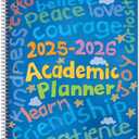 Elementary Student Planner 2025-2026 Academic School Year, Large (8.5" by 11") Matrix Style Datebook with Classic Elementary Matrix Cover