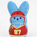 4 x Peeps Dress Up Doctor Rugby Player Plush, 3 PC Basketball Player Easter Plush, 5.75 in 