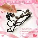 2 x Valentines Day Gifts for Kids - 24 Pack Valentine's Day Craft Kits for Kids with Valentine Cards for Boys Girls Toddlers Friends Classroom School Exchange Party Favors