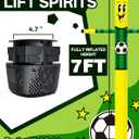 7 FT Inflatable Tube Man with Blower: Soccer Sports Theme Inflatable Dancing Man for Indoor & Outdoor Advertising, Party Decorations, Store Grand Openings, Business & Events (Green)
