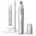 TOUCHBeauty Electric Nose Hair Trimmer for Women, Painless & Portable, Hypoallergenic Round Tip, Portable Trimmer with AAA Battery Powered, Easy Clean Travel Friendly Groomer, Ideal Valentine's Day