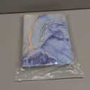 Case for iPad 9th/ 8th/ 7th Generation, iPad 10.2 inch Case 2021/2020/ 2019, 360 Degree Rotating Stand, iPad 9 8 7 Gen 10.2'' Leather Cover with Pocket Design & Pencil Holder, Marble Blue