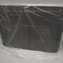 3x2 FT Folding Camping Table Foldable Grill Table for Outdoor BBQ, Metal Portable Camping Grill Stand with Mesh Desktop, Adjustable Height Lightweight BBQ Tables Black