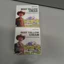 2 x Tallow Honey Balm - Grass-Fed Tallow Facial Moisturizer with Wild Honey, Organic Skincare for Dry and Sensitive Skin - 120ml