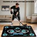 Ice Hockey Training Mat Ice Hockey Training Equipment Large Drill Mat 160CM X 120CM Rubber Ice Hockey Training Gadget for Ice Hockey Lovers