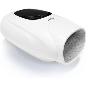 Hand Massager with Heat and Compression, Hand Massage with 2 Vibration 6 Modes 6 Intensities, Electric Hand Massager for Arthritis and Carpal Tunnel Relief, Christmas Gifts for Women Men, White