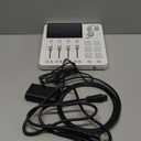 RDE RDECaster Duo Compact All-in-One Audio Production Solution for Podcasting, Streaming, Music Production and Content Creation (White)