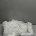 CHICHIC 48 inch Christmas Tree Skirt Faux Fur Xmas Tree Skirt Christmas Decorations Holiday Tree Ornaments Tree Decoration for Christmas Home Decorations, Xmas Party Holiday Decorations, Snow White