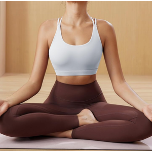 Sports Bras for Women,Padded Sports Bra Tank Top Sexy Crisscross Back High Impact Longline Workout Yoga Bra M