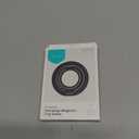 Nillkin FiberSnap Magnetic Phone Grip Ring Stand Holder, Removable Magsafe Phone Holder with Expanding Grip and Adapter Ring,360 Adjustable Kickstand Compatible with iPhone 17,16 Pro 15,14,13 (Black)