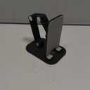 OCYCLONE Phone Stand, Foldable Cell Phone Stand Holder for Desk Office Accessories Adjustable Height and Angle iPhone Stand Compatible with 4"-13" Phones iPad Tablet - Black