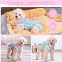 Coppthinktu Recovery Suit for Dogs After Surgery, Dog Onesie Surgery Recovery Suit for Female Spay, Soft Male Surgical Pajamas Bodysuits for Small Medium Puppy to Anti Licking Dog Cone Alternative