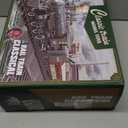 Train Set for Kids,Remote Control Locomotive Engine Under Christmas Tree,Electric Model Train W/Carriages and Long Tracks,Train Toy Gift for Boys Girls Age 4-12