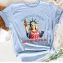 You Look Like The 4th Of July Makes Me Want A Hot Dog Real Bad T-Shirt, 2XL Blue