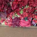 2pcs 19inch Red Free Standing Flowers Ball Bouquet Artificial Rose Arrangements Balls for Wedding Centerpieces Tables Chair Aisle Runner Flowers Decorations