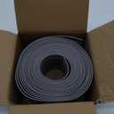 Vinyl Wall Base Baseboard Molding Trim 4" Flexible Self Adhesive Rubber Wall Base Moulding Trim Peel and Stick Design, 4 Inch x 20 Feet, Gray
