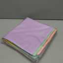 6 PCS Pastel Calm Down Corner Throw Pillowcase 18x18 Inch Square Throw Pillow Covers Reading Nursery Home Bedroom Decor Teacher Counselor(Covers Only)