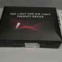 Red Light Therapy for Face and Body, Red Infrared Light Therapy Lamp with Stand Led 660nm Red Light-Therapy& 850nm Infrared Light Device for Body (Black)