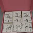 Happy Tears Wedding Tissues for Guest Welcome Favor Bags 3 Ply 10 Sheets, Soft Facial Tissues for Wedding Day Welcome Bags Essentials Stuffers Emergency Kit (24 Pack-240 Sheets)