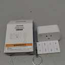 DEWNEWILS Remote Control Outlet with Timer, Indoor Remote Timer Outlet, 100FT Wireless Control Range, 15A/1875W, Remote Outlet Switch Countdown