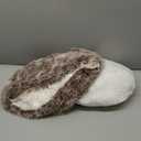 Calming Dog Beds & Cat Cave Bed with Hooded Cover,Removable Washable Round Beds for Small Medium Pets,Anti-Slip Faux Fur Fluffy Coved Bed for Improved Sleep,Fits up to 15/25 lbs (Small,20"x20") (Coffee)