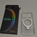 TORRAS Q3 Spin for iPhone 17 Pro Case, Patented 360 Magnetic Stand, Fit for MagSafe, Built-in Ring Holder Kickstand, Mil-Grade Protective Case for iPhone 17 Pro, Camera Control, Clear