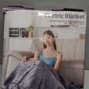 Heated Throw Blanket with 1-9 hrs Timer Auto-Off & 8 Heating LevelsFlannel Electric Blanket Throw ETL CertificationMachine Washable Full Body Warming Blankets