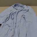 JEKAOYI Button Down Linen Shirts for Men Casual Long Sleeve Regular Fit Cotton Beach Shirts with Pocket M