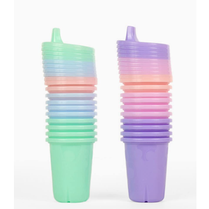 The First Years Take & Toss Sippy Cups  Spill Proof Toddler Cups Value Party Pack  10 Oz  20 Count,Pastel