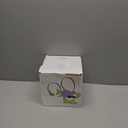 Alasum Breathable Portable Hamster Travel Cage Lightweight Carrier for Outdoor Use Convenient Design for Hamsters and Ferrets Black