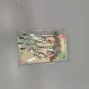 Aimimier Dainty Crystal Flower Hair Comb Sparkly Rhinestone Inlaid Hair Side Combs Long Teeth Hair Accessories for Women and Girls(Champagne) (Orange)