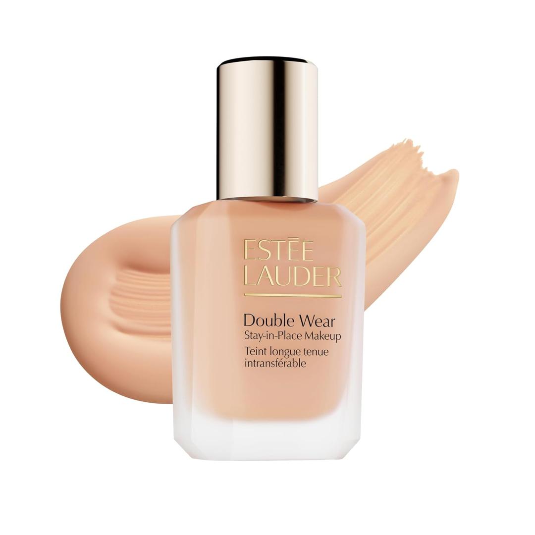 Este Lauder Double Wear Stay-in-Place Foundation Makeup | Long-Wear Matte Foundation, 1 Fl Oz (2N1 Desert Beige - Light-medium with neutral undertones)