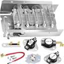 279838 Dryer Heating Element for Whirlpool Maytag Centennial Dryer Parts Kenmore 70 80 Series Model 110 Amana 3403585 8565582 NED4655EW1 W10724237 Dryer Heating Element by APPLIANCEMATES