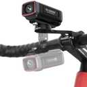 AKY-710S Bike Camera with Mount, 4K 28fps, 2K 55fps, Wide-Angle 142°,IP67,5MP,Loop & Emergency Recording,Parking Monitor,Bicycle,Outdoor Sports,Rechargeable,GPS,64GB Card Included