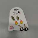 3 Pair  Halloween Candy Earrings