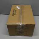 Interior Door Handle Satin Nickel Door Knob Keyless Levers Set (6 Pack), Heavy Duty Privacy Door Handle Lock for Bedroom or Bathroom, Square Door Lock for Left Right Handle Doors