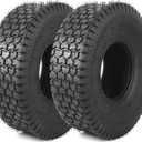 AR-PRO 20x8.00-8 Lawn Tractor Riding Mower Turf Tires Heavy-Duty 4 Ply Tubeless Tire Replacement for Zero Turn Mowers, ATVs, Garden Tractors, Golf Carts Set of 2 No Rim