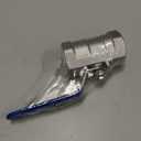 DERNORD Stainless Steel Ball Valve 1PC Type 1 Inch NPT Standard Port for Water, Oil, and Gas (1 Inch Ball Valve)