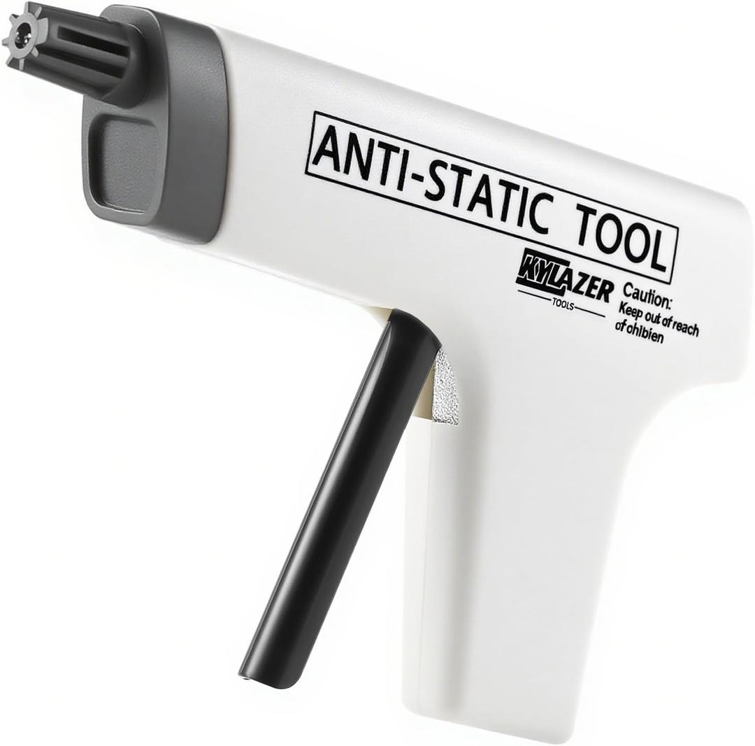 Anti Static Gun | Static Eliminator | Static Neutralizer Gun | Static Electricity Remover | Film Cleaning | Lens Dusting|White