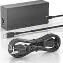 65W Type USB-C Charger Compatible with HP Chromebook and More Usbc Power Supply Adapter Fast Power Cord SM65CL SM45CL-01 02 SK90A200225 SK90200325