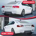 LED Tail Lights Tuning Fit for BMW 3-Series M3 E92 Coupe LCI 2006 2007 2008 2009 2010 2011 2012 2013 Rear Lamp Assembly Smoked & Red (Smoked Lens)